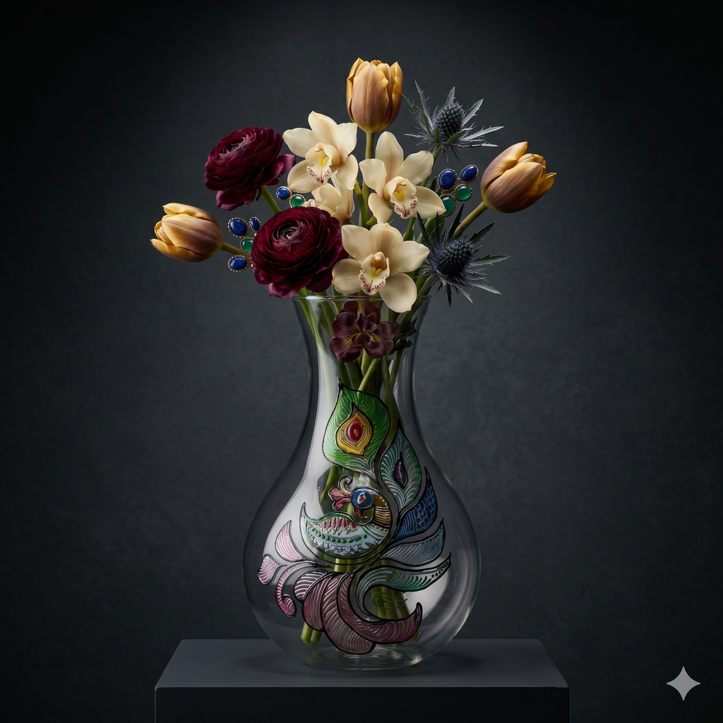The Painted Tapestry Vase