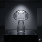 Crystal Mushroom Vase