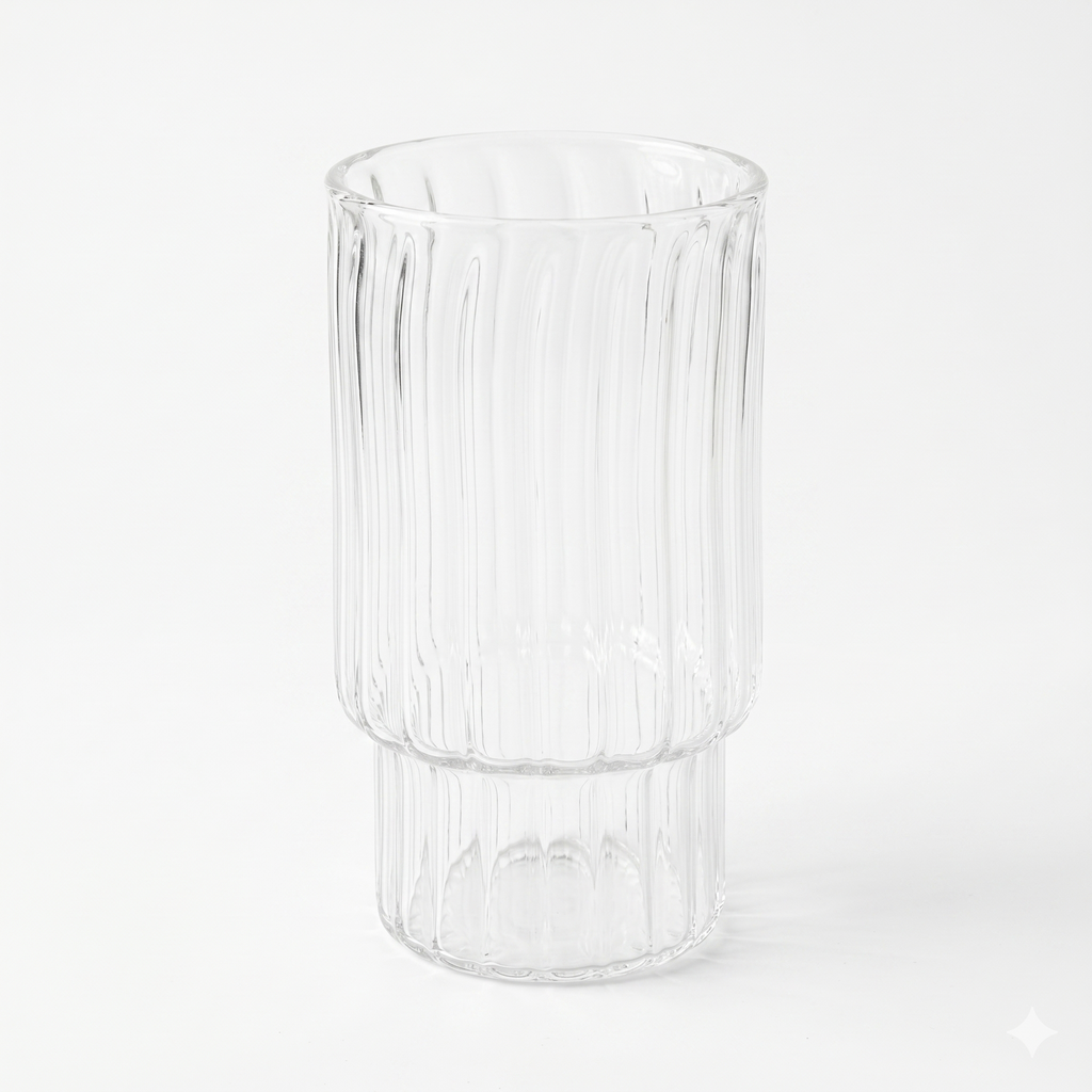 Ribbed Silhouette Glass
