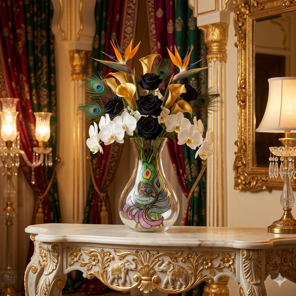 The Painted Tapestry Vase