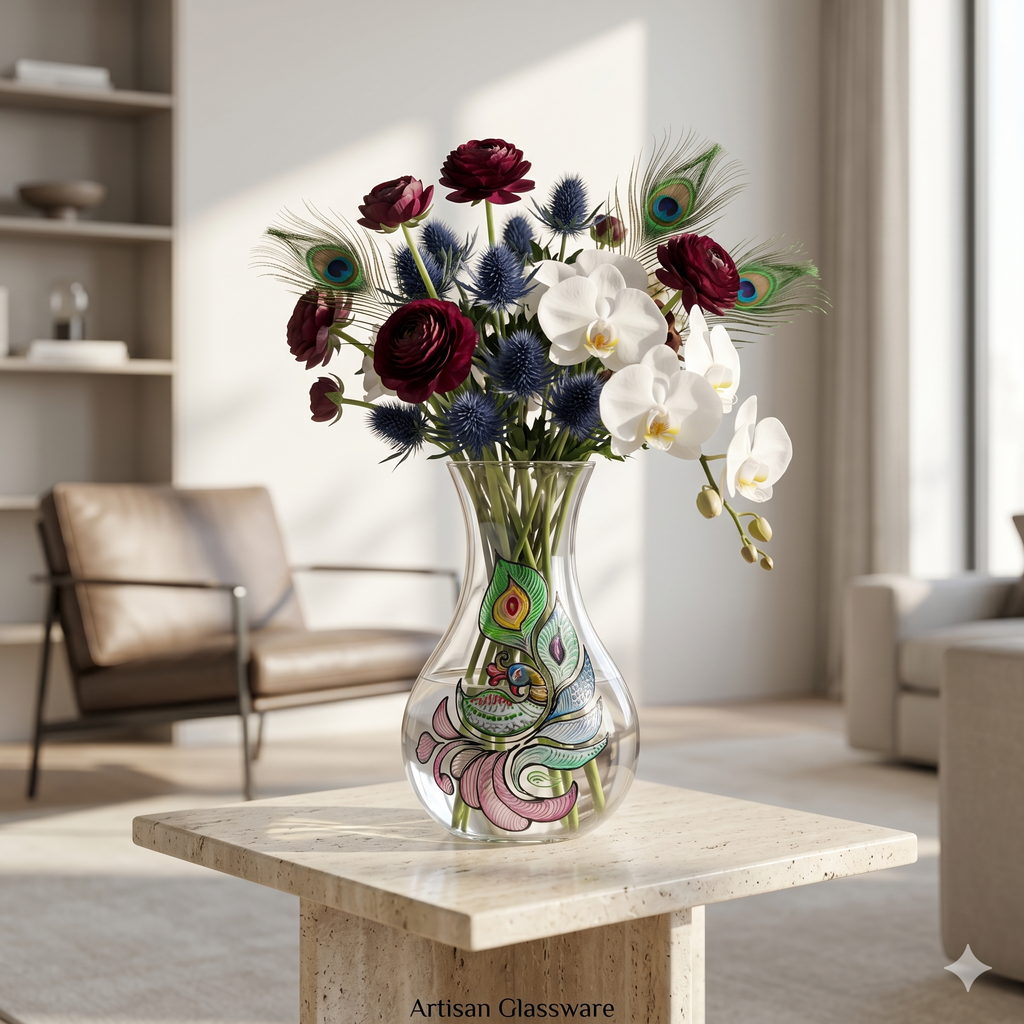 The Painted Tapestry Vase