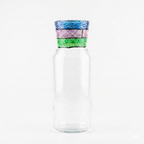 The Boho Banded Glass Vase