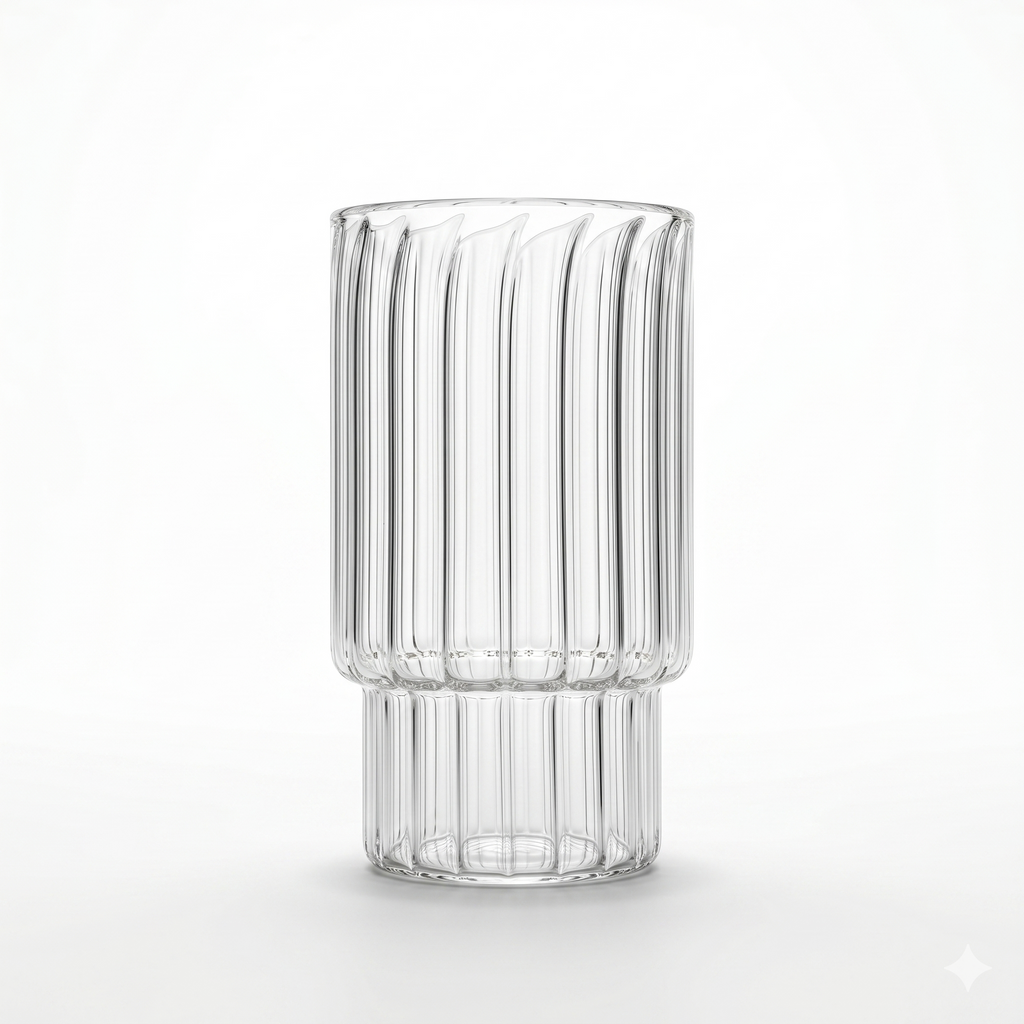 Ribbed Silhouette Glass