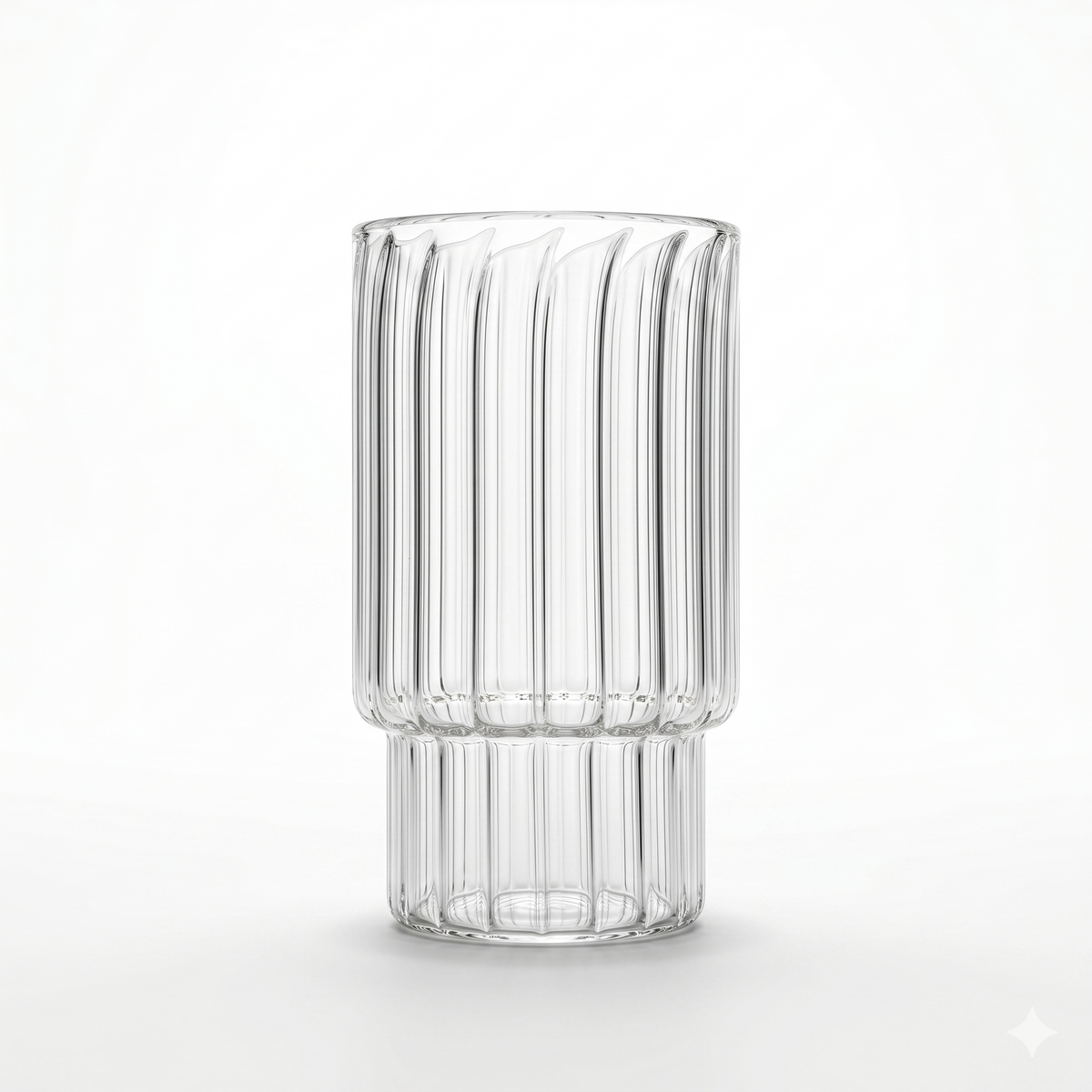 Ribbed Silhouette Glass