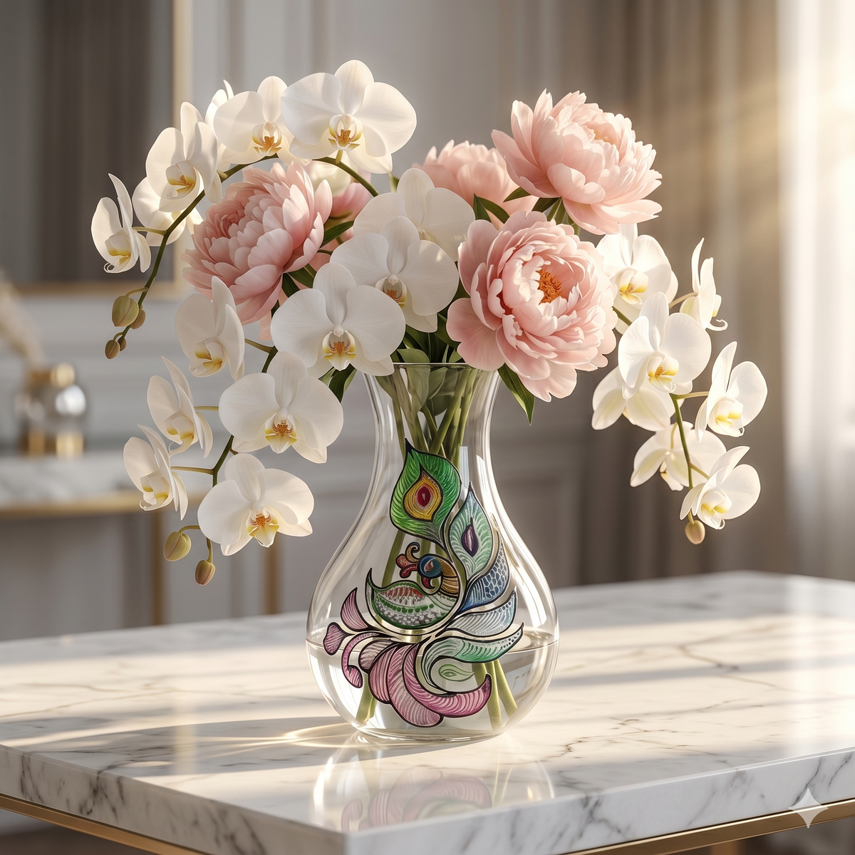 The Painted Tapestry Vase