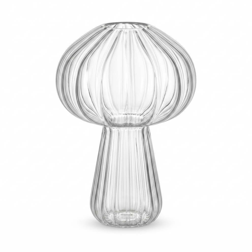 Crystal Mushroom Vase
