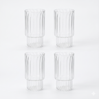 Ribbed Silhouette Glass