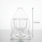 Prakaash Aavritti — Borosil Diya with Glass Cover
