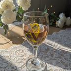 Haven – HandPainted Wine Glasses (Set of 6)
