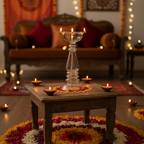 Prakash Peeth — Borosil Diya Stand