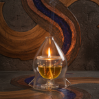 Prakaash Aavritti — Borosil Diya with Glass Cover