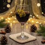 HandPainted Vintessa Glow Wine Glasses – Set of 6