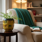 Handpainted Heritage Terracotta Planter