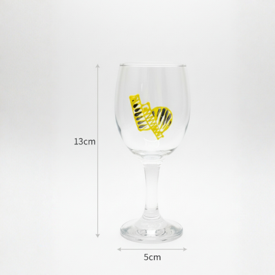 HandPainted Celestial Six – Wine Glass Set