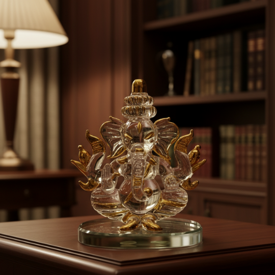 Vighnaharta — Borosil Ganesh Ji Sacred Idol