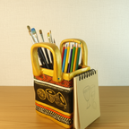 Handpainted Timeless Motif Terracotta Pentissue paper Holder