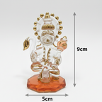 Veer Bajrangi — Borosil Hanuman Sacred Glass Idol