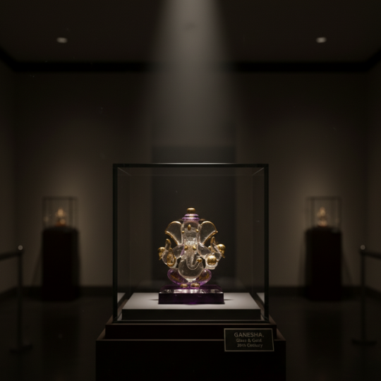 Sattva — Borosil Ganeshji idol