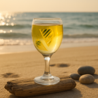 Haven – HandPainted Wine Glasses (Set of 6)