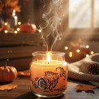 HandPainted Trinity Glow — Scented Candle Set (Set of 3)