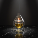 Prakaash Aavritti — Borosil Diya with Glass Cover
