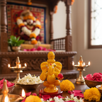 Anugraha — Borosil Glass Ganeshji Idol