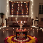 Prakash Peeth — Borosil Diya Stand