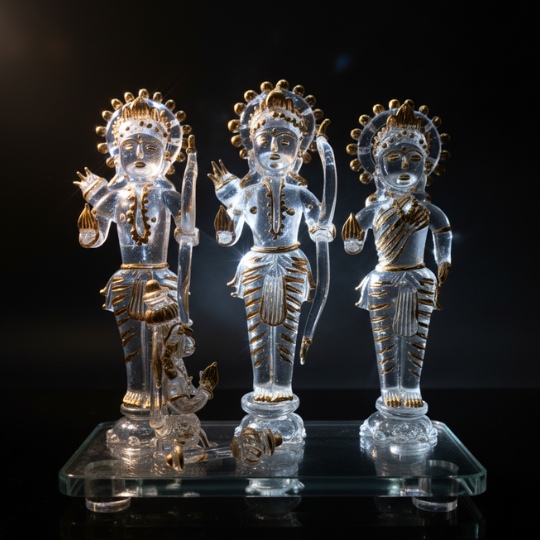 Divya Ramaya — Borosil Sanctum of Ram, Lakshman & Sita ji