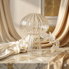 Crystal Mushroom Vase
