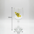 Handpainted Sixfold Reverie – Wine Glass Set (Set of 6)