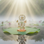 Veer Bajrangi — Borosil Hanuman Sacred Glass Idol