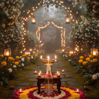Prakash Peeth — Borosil Diya Stand
