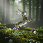 Silva Poise — Borosil Glass Deer