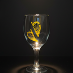 Haven – HandPainted Wine Glasses (Set of 6)