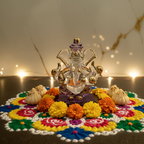 Sattva — Borosil Ganeshji idol